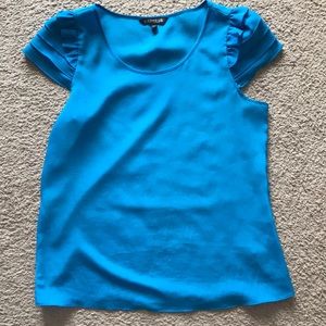 Blue express blouse